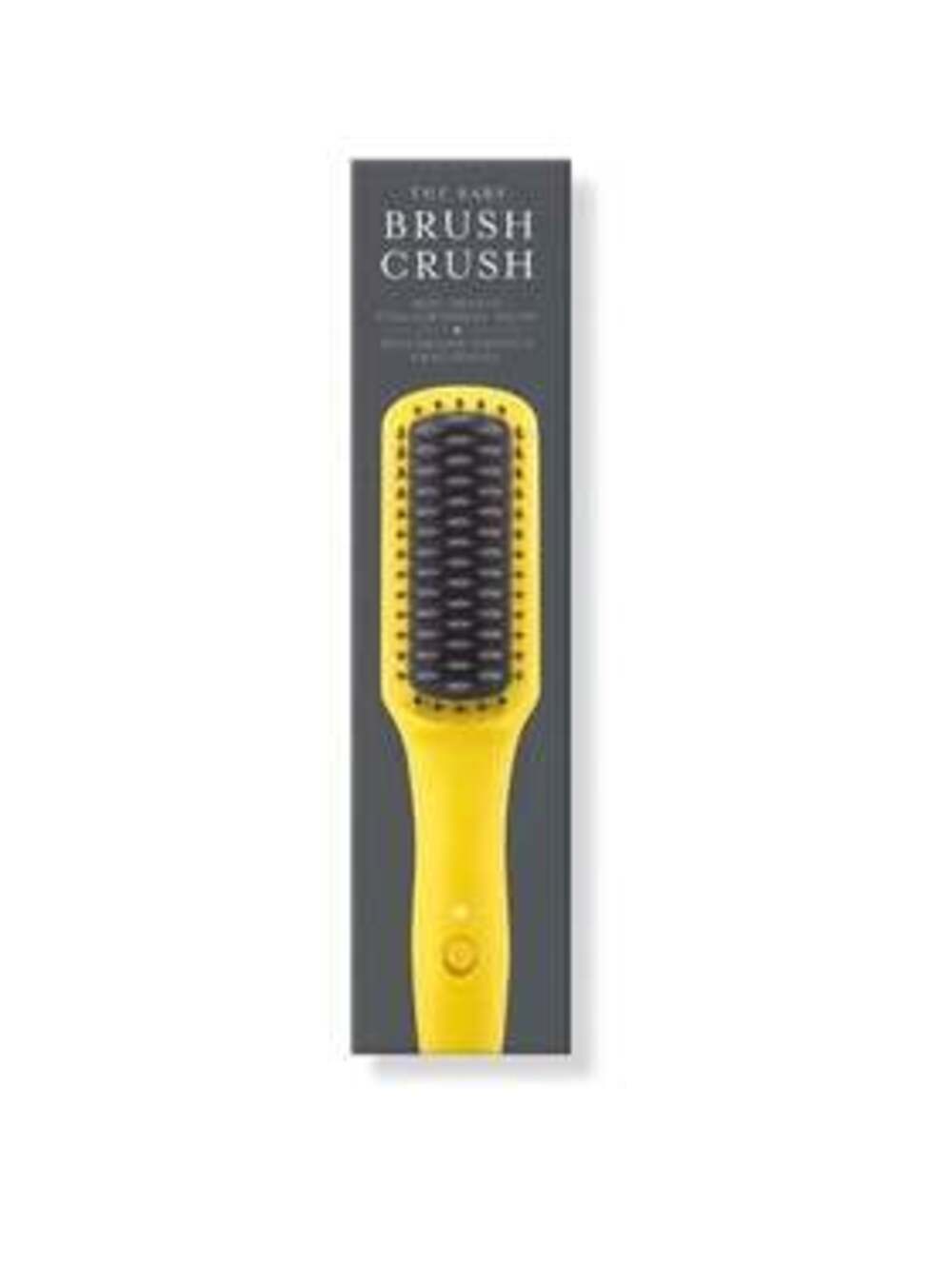 Drybar The Baby Brush Crush Mini Heated Straightening Brush, Corded Electric